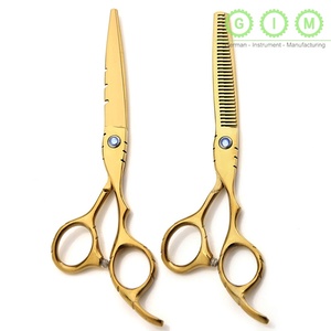 Tijeras de Peluquería de Acero Inoxidable de Alta Calidad, Punta Afilada, Hoja Recta, Herramienta para Cortar el Cabello, Herramienta de Belleza Hecha a Mano - Product Image 1