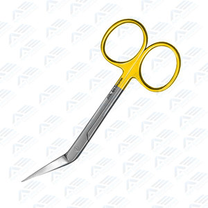 Tijeras dentales profesionales TC curvadas hechas de instrumentos quirúrgicos médicos TC de acero inoxidable alemán para precisión - Product Image 4
