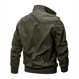 Veste cargo streetwear haut de gamme pour homme avec logo personnalisé – Vêtement d'extérieur utilitaire multi-poches élégant pour un style de vie moderne - Product Image 2