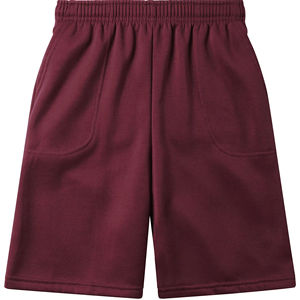 Shorts en molleton personnalisés en gros, 400 g/m², shorts en molleton bouclette embossés, shorts streetwear pour les marques streetwear américaines - Product Image 3