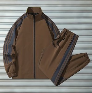 2-piece athletic tracksuit Crafted from premium breathable polyester and spandex, with full-<b>zip</b> jacket & <b>Trouser</b> with <b>zip</b> pocket - Product Image 1