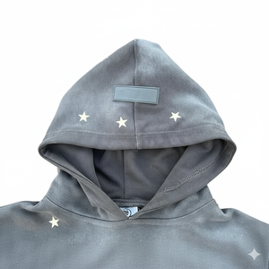 Unique Design Good rate superior quality Hoodie for Men custom screen printed logo sun fade washed hoodie - Product Image 3