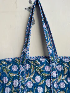 2025 Women's Tote <b>Bag</b> Big Shoulder <b>Boho</b> Hand Printed Women Tote Multi Color Large Carry <b>Bags</b> For Her Indian Tote <b>Bags</b> Quilted - Product Image 6