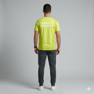 T-shirts personnalisés pour hommes en gros, conçus avec qualité et précision, grandes tailles, coupe décontractée, épais, pour le fitness - Product Image 5