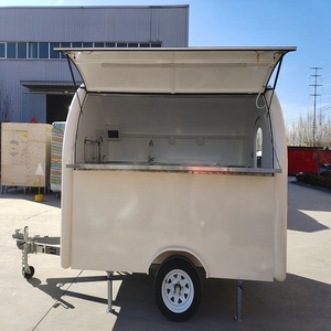 Food truck, remorque à café, camion de vente ambulante, camionnette alimentaire, chariot à hot-dogs, petite remorque alimentaire vintage, entièrement équipée - Product Image 6