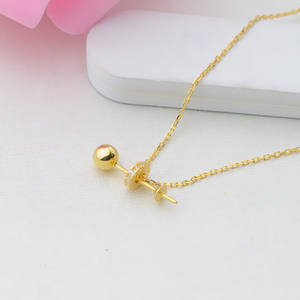 Ensemble de colliers en argent S925 pour femmes, accessoires de bijoux en perles DIY avec chaîne de clavicule polyvalente, collier fin avec pendentif 328 - Product Image 5