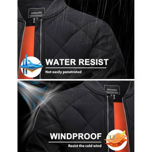 Chaqueta Acolchada para Hombre de Último Diseño y Alta Calidad con Logotipo Frontal, Servicio OEM, Precio al por Mayor, Nueva Llegada de Invierno - Product Image 5