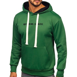 Nouveau Hoodie Polaire 380G Plus pour Homme, Collection Automne-Été 2026, Couleur Unie, Style Ample, Marque de Mode Européenne et Américaine - Product Image 5