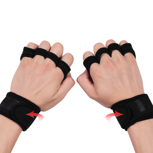 Geo Brothers Company New Custom High Quality Unisex Non-Slip Half Finger Polyester Gym Wrist Support Fitness Gloves 0.5kg for - Product Image 3