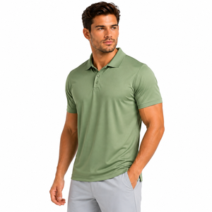 Chemise Homme Ultra Légère et Confortable à Haute Ventilation, Coupe Athlétique, Manches Courtes, Boutons sur le Devant, Imprimé Numérique Uni - Product Image 4