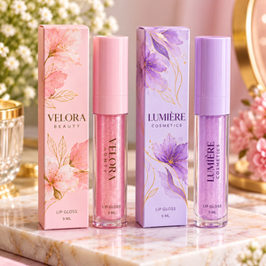 Cajas Rígidas con Cierre Magnético para Cosméticos, Brillo Labial y Lápiz Labial Personalizados, Papel Holográfico Dorado y Plateado, Paquete EcoRev, MOQ 100 Piezas, Venta al Por Mayor - Product Image 3