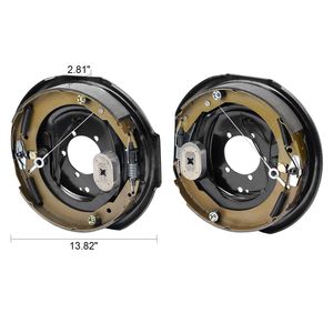 Kit Freno Elettrico per Rimorchio 12'' x 2'' (1 Coppia) Freni Elettrici Auto-Regolanti 7000 Libbre Asse 5 Fori Componenti e Sistemi per Camper - Product Image 5