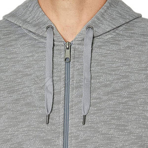 Sweat à capuche zippé élégant pour homme, veste confortable à fermeture éclair sur le devant pour tenues décontractées et mode quotidienne - Product Image 4