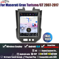 Autoradio stéréo GPS Android 13 10,5'' AuCar pour Maserati Gran Turismo/GT 2007-2017 Lecteur multimédia automobile Stéréo auto
