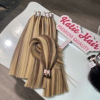 Cabello Humano Rizado Birmano de Doble Trama Suave, Color Negro Natural, para Marcas de Pelucas de Alta Gama