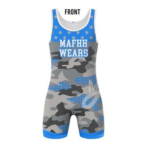 Trajes de Lucha Deportivos Ligeros Elite, Diseño Transpirable, Costuras Reforzadas para Sesiones de Práctica Diarias - Product Image 4