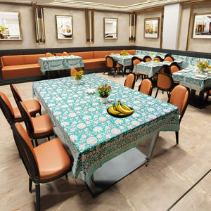 Nappe à motifs floraux imprimés, en coton doux, pour la décoration de la maison, idéale pour un usage quotidien et événementiel en extérieur - Product Image 1