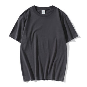 เสื้อยืดเปล่าคุณภาพสูง 100% ผ้าฝ้าย ขายส่ง เสื้อยืดโอเวอร์ไซส์เนื้อหนา พิมพ์ลายตามสั่ง เสื้อยืดผู้ชาย - Product Image 2