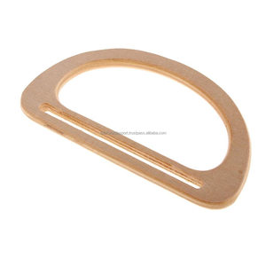 Remplacement sac à main sac cadre D forme sac poignée bricolage sac faisant accessoires D Type sac en bois poignée par Falak World Export - Product Image 4