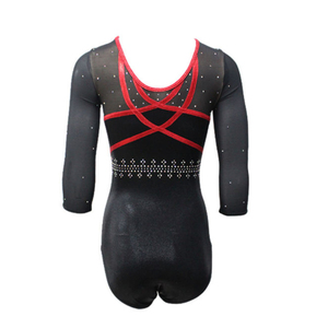 2026 Justaucorps de gymnastique et de danse une pièce pour filles, personnalisé et unique, par sublimation, pour compétition, avec services OEM - Product Image 2
