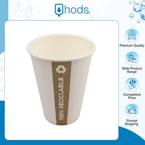 Best Selling 100% Recyclable 210ml Paper Cups with Popietilen Inner for Hot & Cold Drinks Serving - Product Image 2