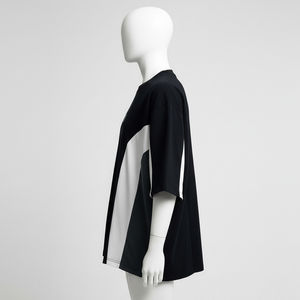 Fabricante de Ropa al por Mayor, Personalizada, 300g, 100% Algodón, Sólida, Transpirable, Cuello Redondo, Corte Regular, Tallas Grandes para Hombre - Product Image 3