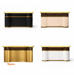 Modern Sierra Luxury Home <b>Bar</b> Counter 8x2ft Stone Countertop Premium <b>Bar</b> Furniture for Living Room Villa Use - Product Image 5