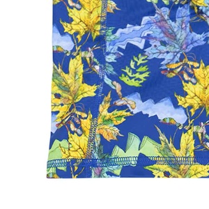 Pasamontañas Unisex de Cobertura Total, 100% Poliéster, para Exteriores, con Estampado de Hojas Azules, Talla Adulto 56-58CM - Product Image 4