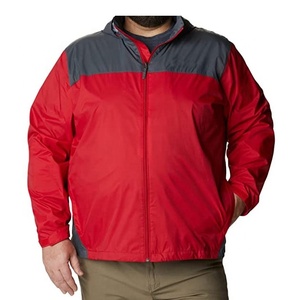 Veste coupe-vent respirante Anorak pour homme avec logo personnalisé, fermeture éclair sur le devant, imperméable, légère, à capuche - Product Image 1