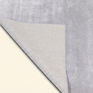Tapis à poils épais gris clair Silver Mist, tufté à la main, antidérapant, écologique, texturé uni, pour salon et chambre à coucher - Product Image 6
