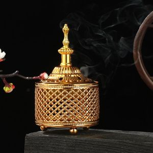 Quemador de incienso metálico seguro para quemar varillas de incienso, meditación, oración, yoga, templo, hogar, oficina - Product Image 1