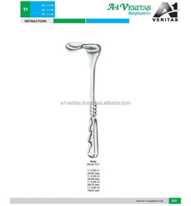 เครื่องมือผ่าตัดแบบใช้ซ้ำได้คุณภาพสูง Kellye Retractor 26 ซม. A-1 VERITAS แบบใช้มือ พร้อมด้ามจับที่มั่นคง |   คุณภาพระดับพรีเมียม - Product Image 6
