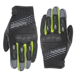 Gants de course tout-terrain de moto personnalisés de haute qualité pour hommes en cuir respirant pour Sports de plein air équipement de sport d'hiver - Product Image 1