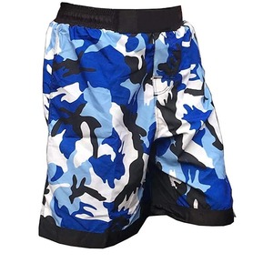 Shorts de bain pour hommes à imprimé par sublimation, séchage rapide, respirants, taille mi-haute élastique, décontractés, sportifs, avec poches, 100% coton - Product Image 4