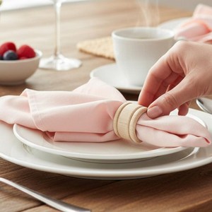 Porta Servilletas de Madera Natural, Moderno, de Lujo, Ecológico y Duradero, para Mesa de Comedor, Hotel, Restaurante, Hogar, Boda - Product Image 3
