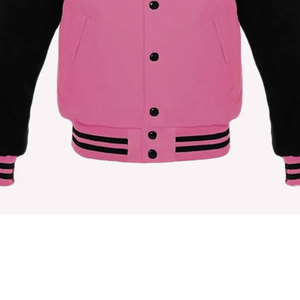 Chaqueta Letterman Extra Grande de Alta Calidad, Material de Algodón Tejido Resistente, Relleno Cómodo, Chaqueta Letterman para Mujer - Product Image 3