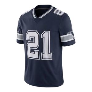 OEM Custom Design Your Own Brand American Football Jersey <b>Men</b> <b>s</b> Training Wear <b>V</b> <b>neck</b> Sublimated Professional Sports Jersey - Product Image 1