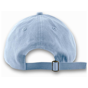 Gorras de Béisbol Azul Claro Unisex, Gorra Deportiva de 6 Paneles, Estilo Moderno, Lona Teñida Lisa, Cierre a Presión, para Hombre - Product Image 3