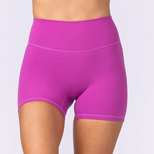 Women High Waisted Hip Lifting Seamless Gym Workout <b>Yoga</b> <b>Shorts</b> - Product Image 5