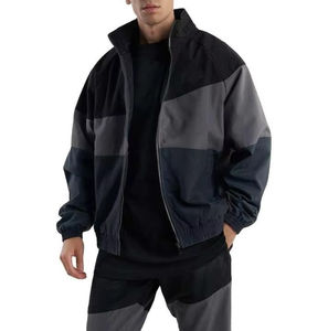 Trajes deportivos cortavientos para hombre diseñados para fitness al aire libre, jogging, caminatas y actividades casuales en climas frescos y con viento. - Product Image 2