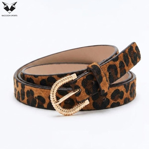 Paquete de 3 Cinturones de Cuero de Moda para Mujer, Último Diseño Estampado en Rojo y Negro, Cinturón Delgado para la Cintura con Hebilla Redonda Dorada, Conjunto de Cinturones para Mujer - Product Image 3