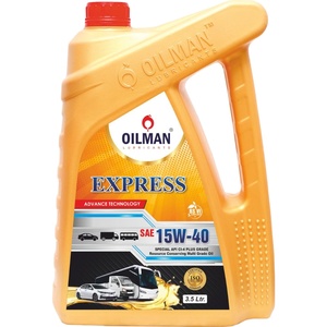 Huile moteur semi-synthétique haute performance 15W40 CI-4 pour véhicules de luxe, camions et bus, 3,5 L, fabriquée en Inde - Product Image 2