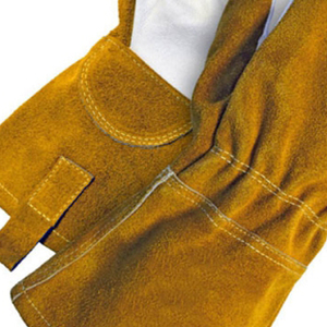 Guantes de Soldadura Resistentes al Fuego a Precio de Mayoreo, Nuevos Guantes de Barbacoa Resistentes al Calor, Guantes de Trabajo de Cuero Vacuno - Product Image 4