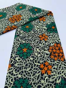 Best Selling African Wax Print Fabric 100 Percent Cotton by Hitjem Export Supplying African French and Island Markets - Product Image 5