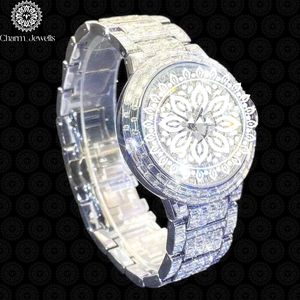 Montre de luxe Charm Jewells en acier inoxydable 40 mm, cadran analogique, verre, mouvement mécanique, date automatique, étanche 10 bars, pour homme - Product Image 2