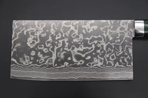 Custom Handmade Ambidextrous Chef Cleaver Damascus Steel Micarta Handle Leather Sheath Dishwasher Safe Extra <b>Sharp</b> Modern Design - Product Image 4