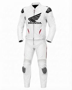 ชุดแข่งรถมอเตอร์ไซค์ Zonda MotoCP 2 ชิ้น สำหรับผู้ชาย ทำจากหนังวัว/หนังจิงโจ้ สำหรับขี่มอเตอร์ไซค์/ขี่รถบนสนามแข่ง ระดับ 2 CE Pro - Product Image 1