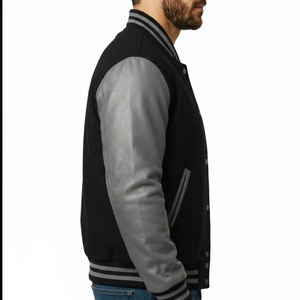 Chaqueta Varsity de Invierno con Logo Personalizado al Por Mayor para Hombre, Producto Más Vendido, Chaquetas Letterman para Hombre - Product Image 5