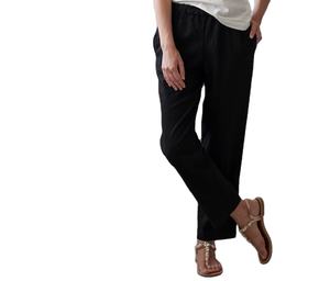 Pantalones de pijama de algodón para mujer de la mejor calidad Pantalones elegantes para la práctica de Yoga de verano disponibles a bajo precio - Product Image 3