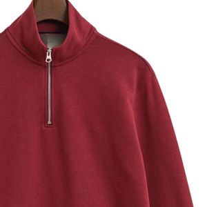 Sudaderas de Cuello Redondo Color Borgoña de Alta Calidad para Hombre, 100% Algodón, Forro Polar Antipelusas, Talla XL, Sudaderas con Capucha para Invierno - Product Image 6